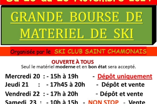 Bourse aux Skis 2024