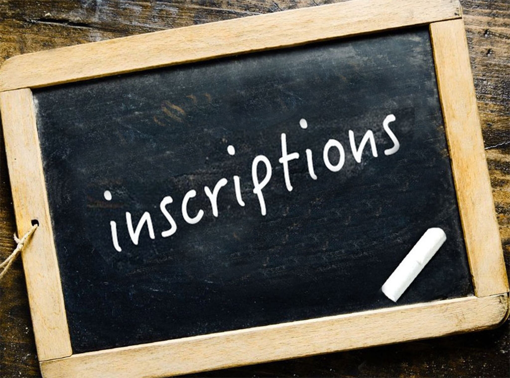 INSCRIPTION SORTIES / STAGES